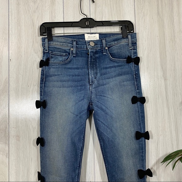 Anthropologie McGuire Newton Bow Skinny Jean size 27 - Picture 3 of 15